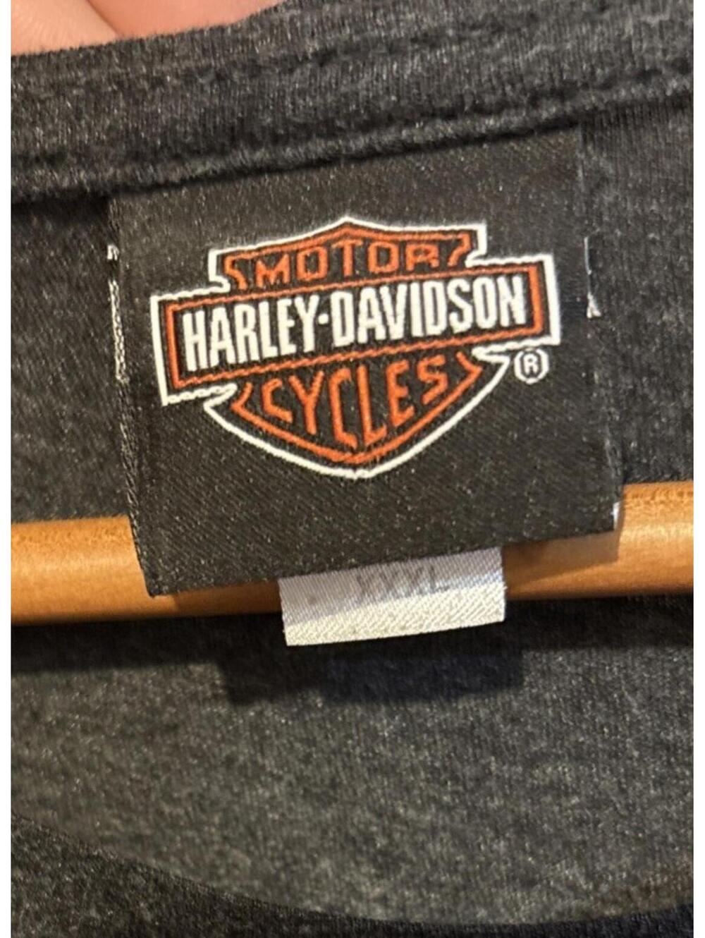 Harley Davidson Mens T-Shirts Lot of 2 Size 3XL Gray Lightweight Great Condition - Picture 4 of 9